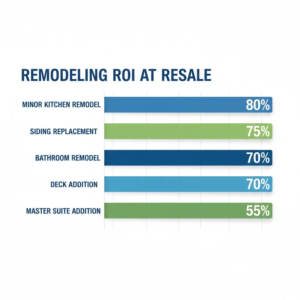 Remodeling ROI Chart 2025